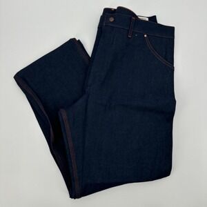 Vintage Big Mac Industrial Jeans Mens 40x29 Blue‎ Denim Carpenter Made USA Rigid